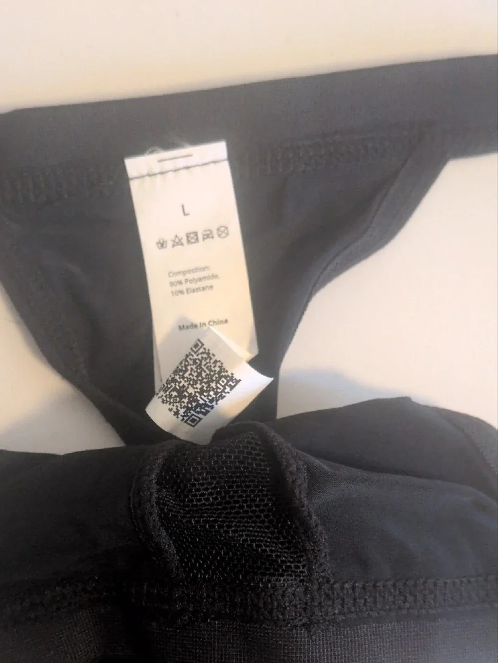 Men's Black Jockstrap Brief - Minimal Support Design